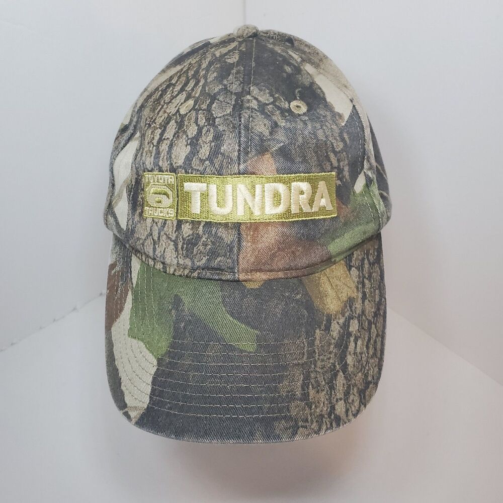 Toyota Tundra Trucks X Realtree Baseball Cap Hat StrapBack Camo Mossy Oak